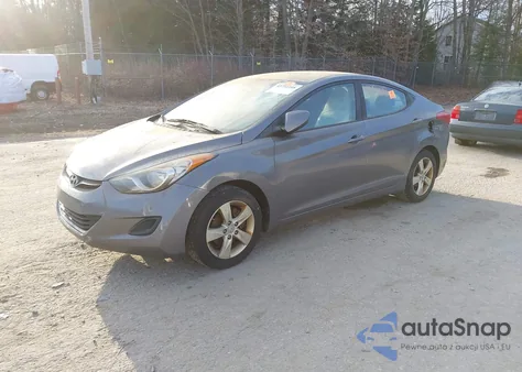 2011 Hyundai Elantra Gls из США, поврежденный, VIN 5NPDH4AE3BH055270